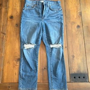 Madewell Perfect Vintage Crop Jean